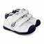 Deportiva de bebe BIOMECANICS piel blanca-marino  "b"